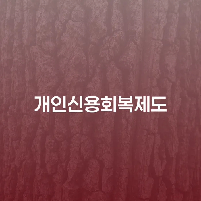 빚 빨리 갚는법 신용회복 잘하기