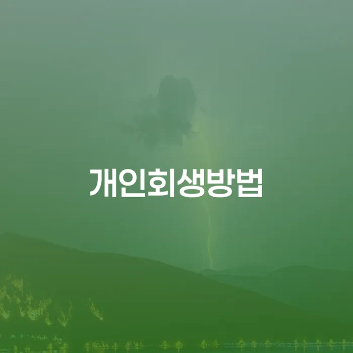 제주시 개인파산면책후 개인회생으로 해결 잘하는 변호사