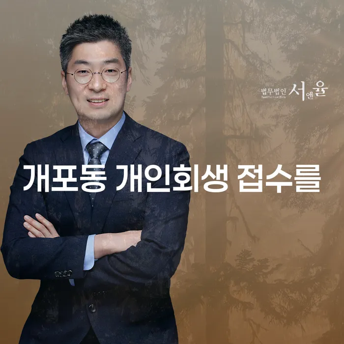 개포동 개인회생 접수를