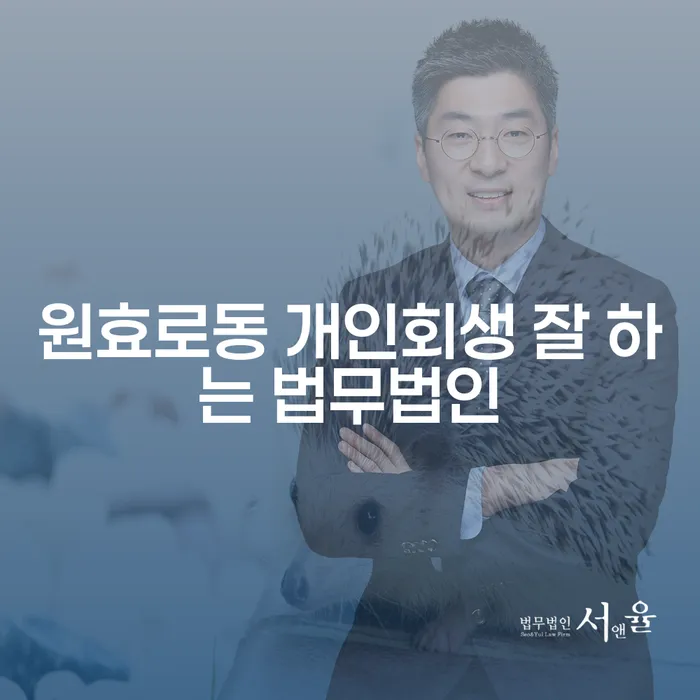 원효로동 개인회생 잘 하는 법무법인