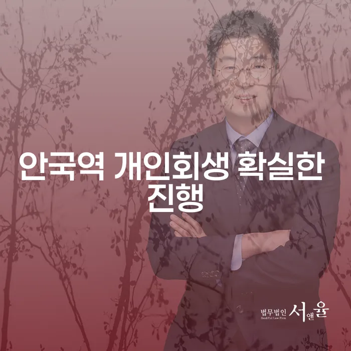 안국역 개인회생 확실한 진행